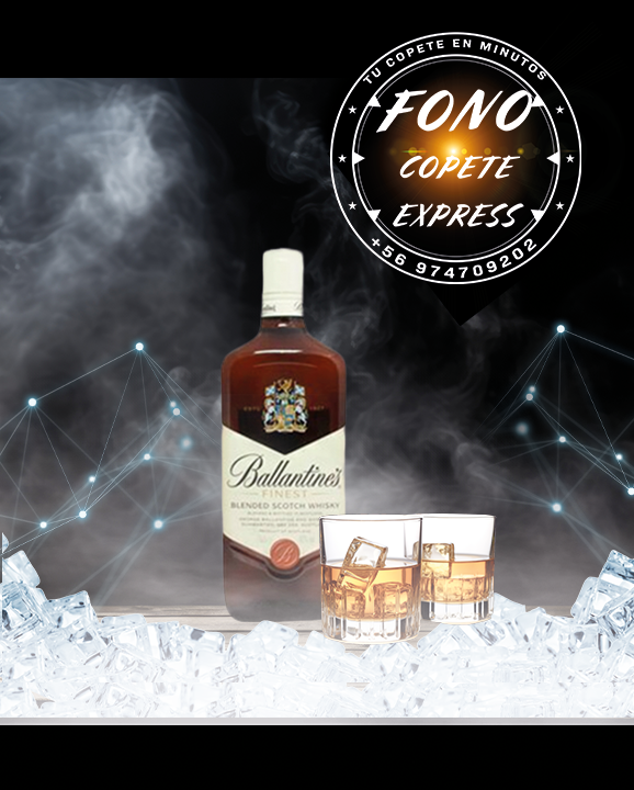 WHISKY BALLANTINES 750cc CON ENVIO GRATIS