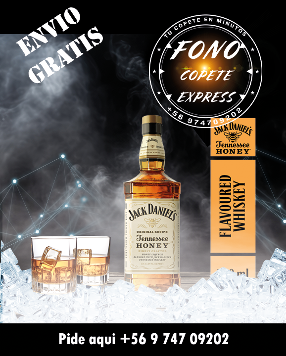 WHISKY JACK DANIELS HONEY 750cc CON ENVIO GRATIS