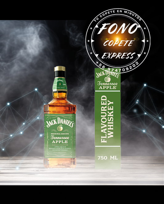 WHISKY JACK DANIELS APPLE 750cc CON ENVIO GRATIS