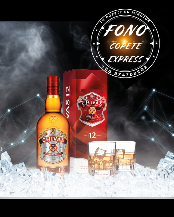 WHISKY CHIVAS REGAL 12 AÑOS 750cc CON ENVIO GRATIS